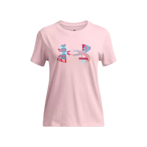 Lány póló Under Armour UA Big Logo UA Fill SS