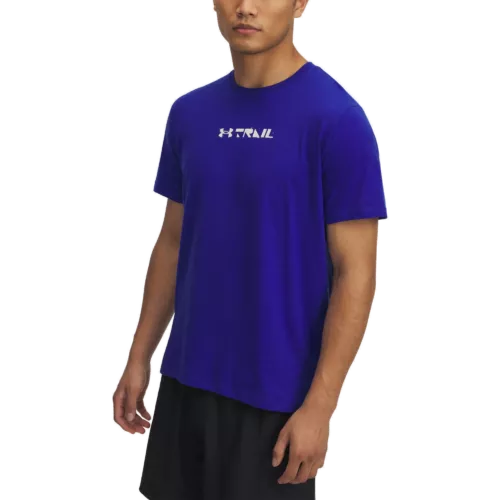 Férfi póló Under Armour UA TRAIL RUN GRAPHIC TEE