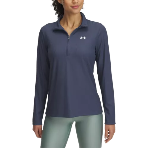 Női póló Under Armour Tech Rib 1/2 Zip