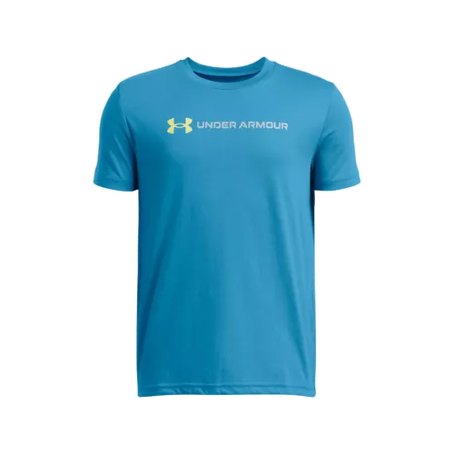 Fiú póló Under Armour UA B LOGO WORDMARK SS