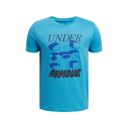 Fiú póló Under Armour UA B SPLIT BIG LOGO SS