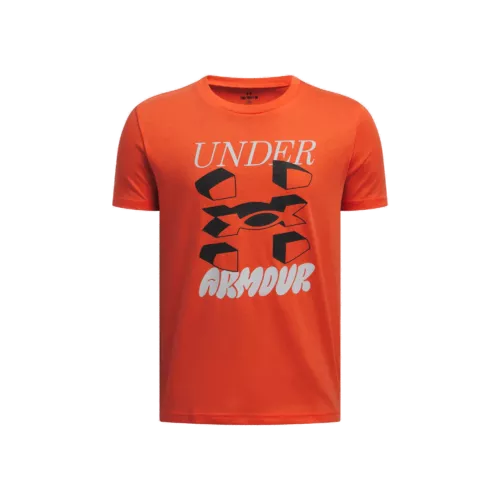 Fiú póló Under Armour UA B SPLIT BIG LOGO SS