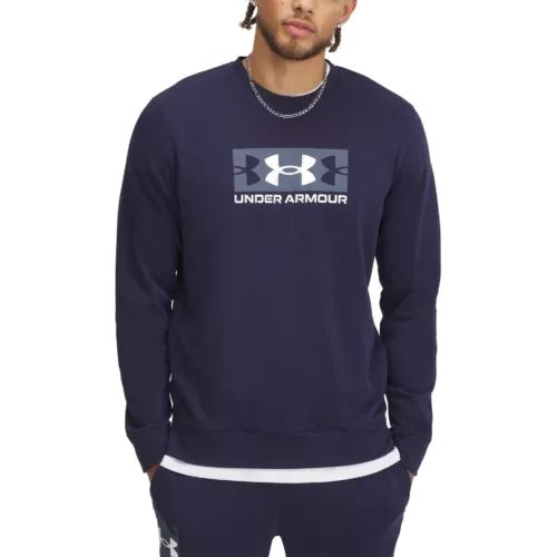 Férfi felső Under Armour UA Rival Terry Logo Crew