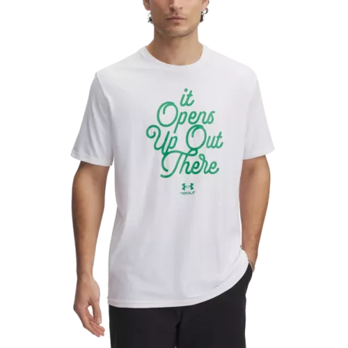 Férfi póló Under Armour UA M 60/40S Golf Open Up SS