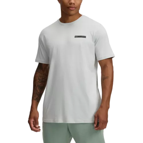 Férfi póló Under Armour UA M LC STRIP LOGO SS