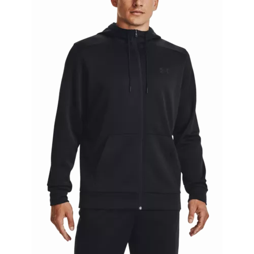 UA Armour Fleece FZ Hoodie-BLK_main.webp