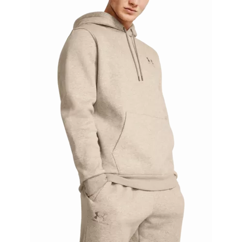 UA Essential Fleece Hoodie-BRN_main.webp