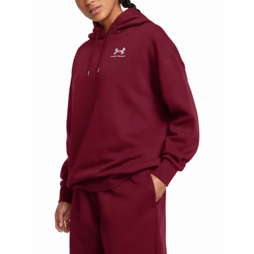 UA Icon Fleece OS Hoodie-RED_main.webp