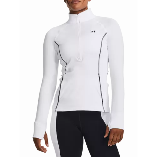 UA Train CW 1/2 Zip-WHT_main.webp