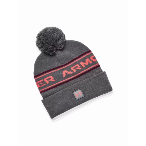 UA Men's Halftime Pom Beanie-GRY_main.webp
