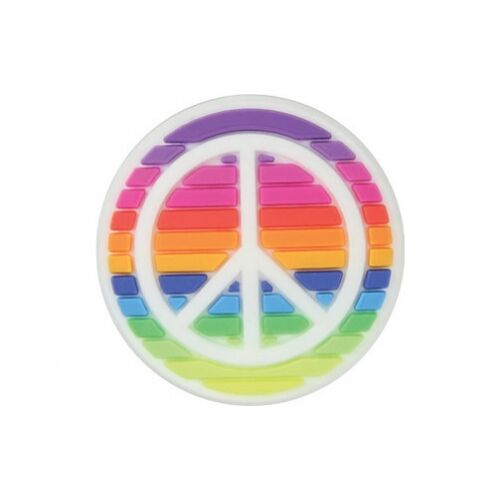 CROCS RAINBOW PEACE SIGN