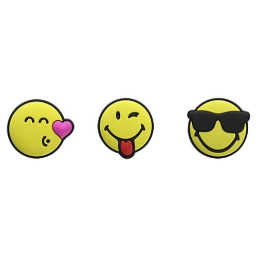 CROCS SMILEY FUN 3 PACK
