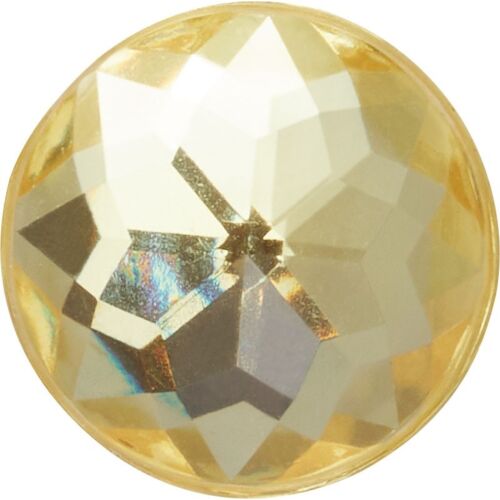 CROCS SPARKLY YELLOW CIRCLE