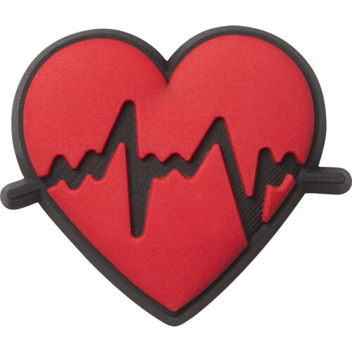 CROCS HEART WITH HEARTBEAT