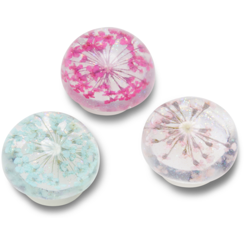 CROCS ENCAPSULATED FLOWER 3 PACK
