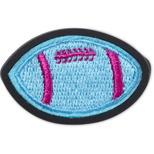 CROCS NEON FOOTBALL VARSITY PATCH