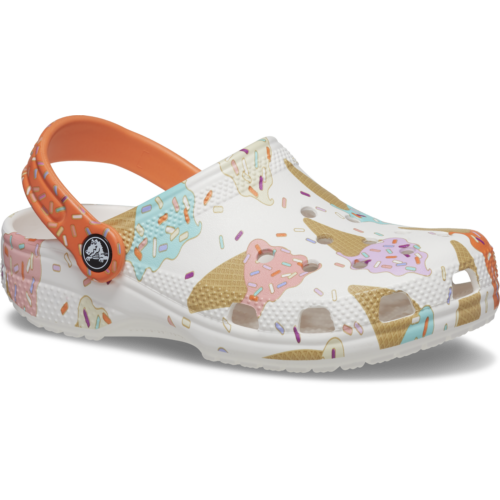 Crocs Classic Ice Cream Graphic Clog K