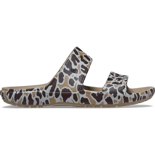 Crocs Classic Animal Print Sandal