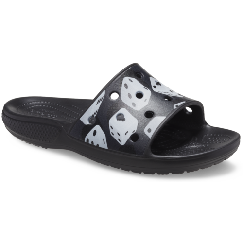 Crocs Classic Dice Print Slide