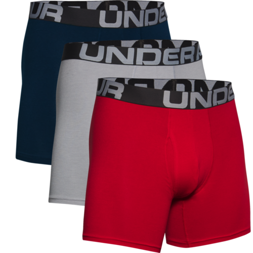 UA Charged Cotton 6" 3 Pack