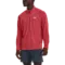 UA STREAKER HALF ZIP-RED