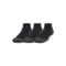 UA Performance Tech 3pk Low-BLK